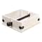 Hello Honey® 9.5" Whitewashed Farmhouse Square Wood & Metal Napkin Holder